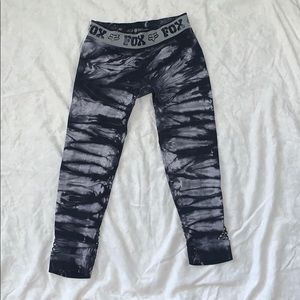 Capri tie dye leggings